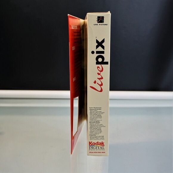 Live Pix Windows 1997 CD ROM With User Guide And Installation - Picture 6 of 9